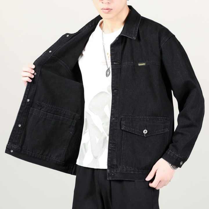 Men's Autumn Denim T-Shirt 
