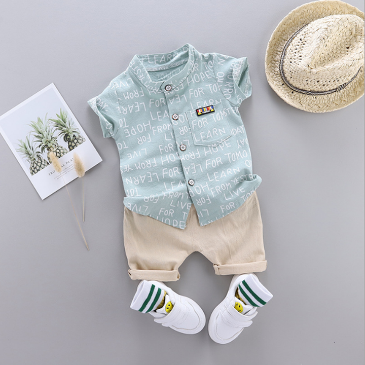 Boys' Shorts Newborn Baby Clothes 2-Piece 