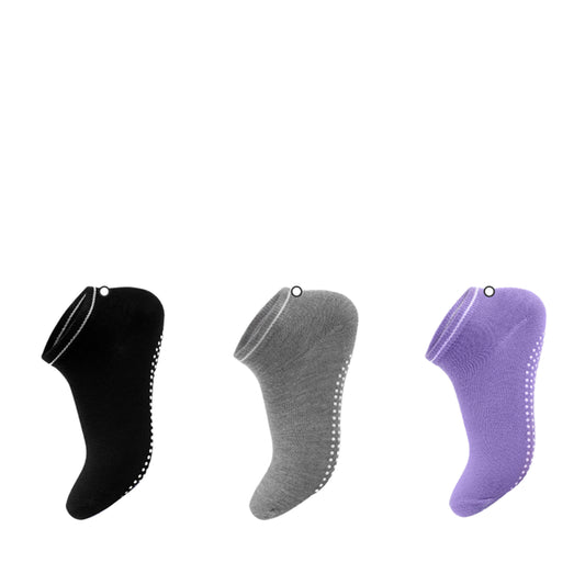 جوارب رياضية ملونة مضادة للانزلاق لليوجا الأورولين للسيدات في جوارب رياضية Candy Color Sports Socks Anti-Slip Grip Yoga Socks Trapoline Women Ankle Socks