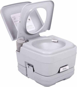 Portable toilet for camping travel 