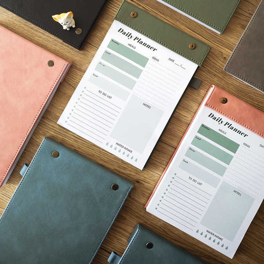 A5 Schedule Notebook Daily Plan Book 