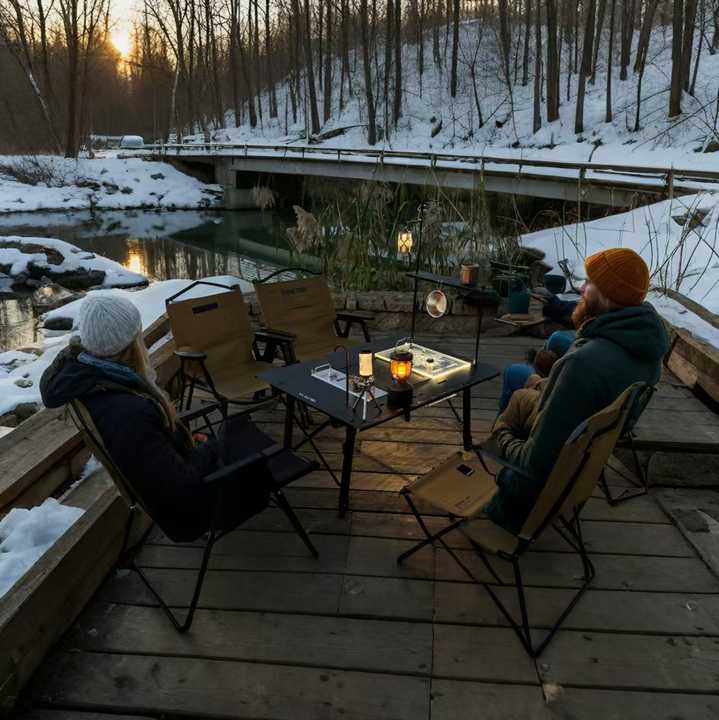 Portable Folding Outdoor Camping Furniture and Table. 