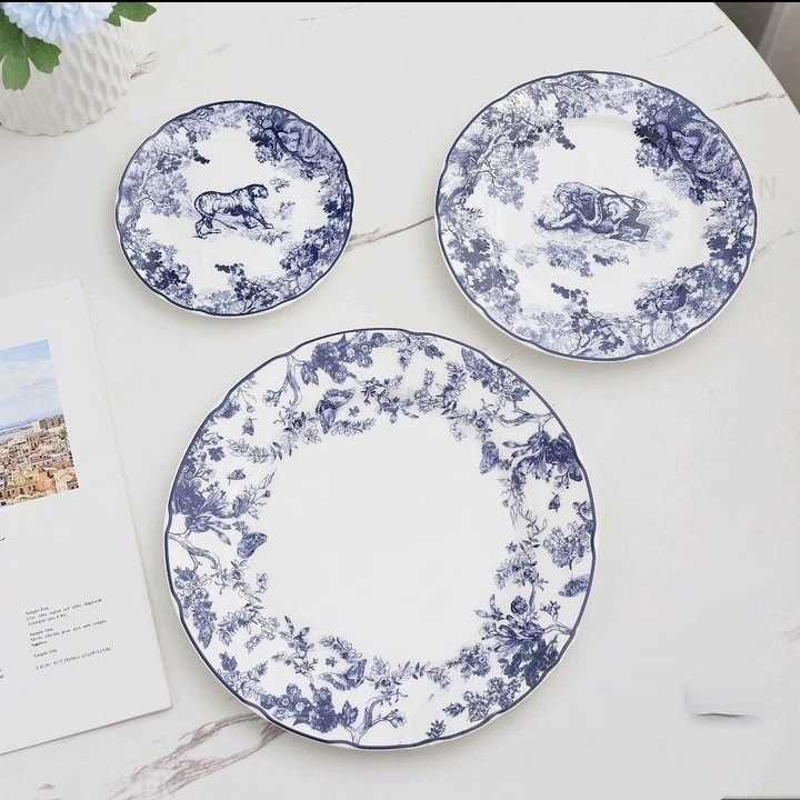 porcelain dinner plates 