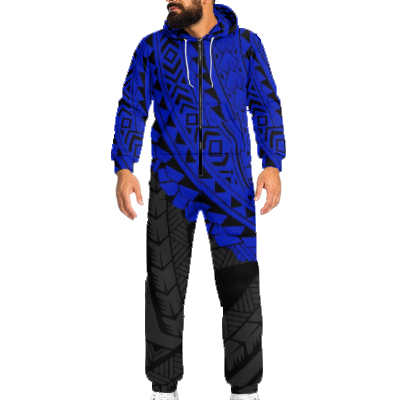 Luxury Men's One-Piece Pajamas 