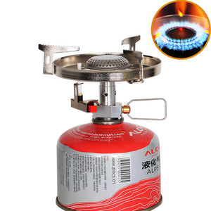 ملحق موقد غاز للتخييم مصنوع . Folding Steel Camping Gas Stove Accessory