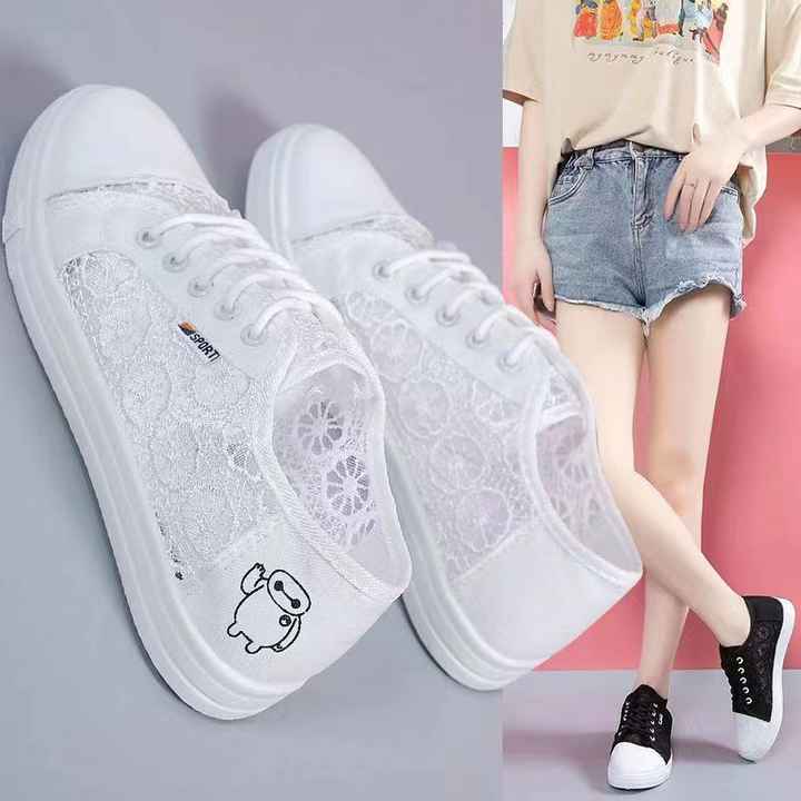 Hongyan Hot Selling White-Hongyan Canvas Shoes 