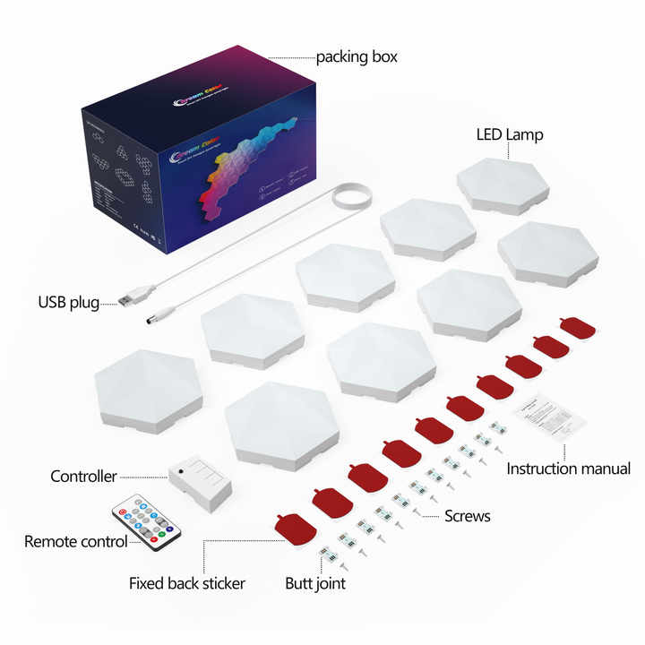 لوحة إضاءة ليلية