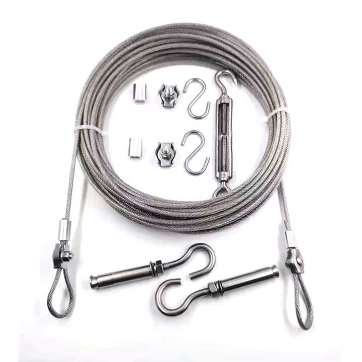 Cleaning tools. Wire rope. 