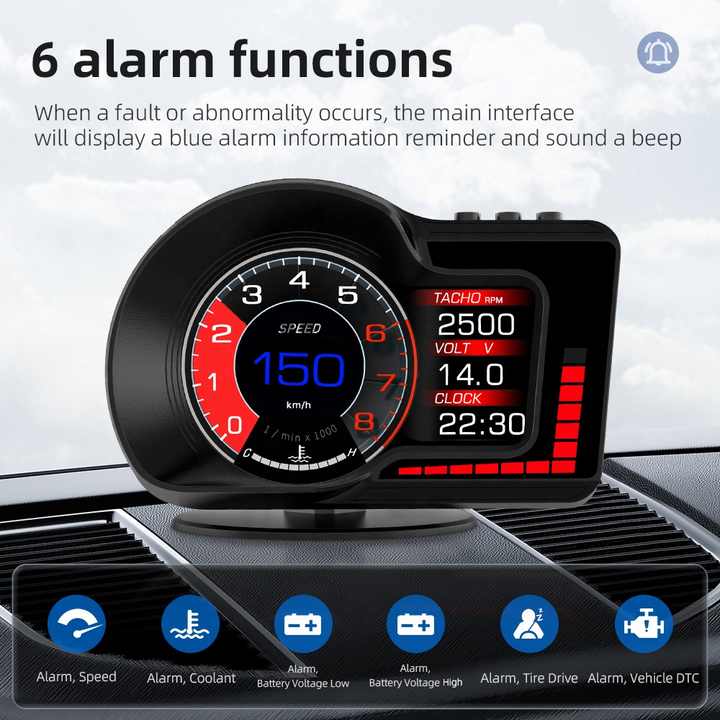 Popular Auto Electronics Multifunctional Head Cover. 