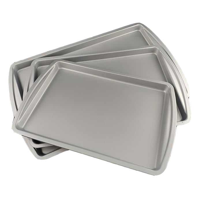 Flat baking trays 