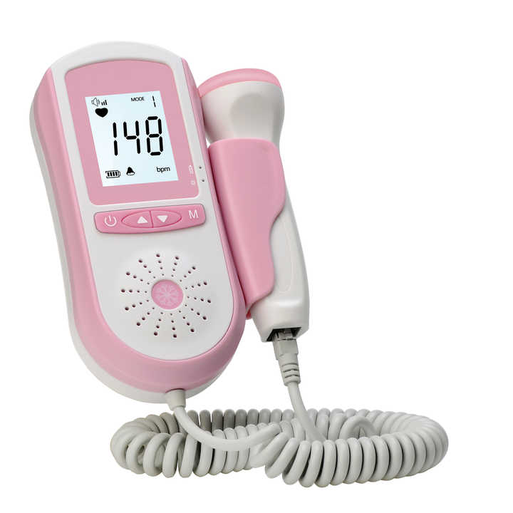 High-precision pediatric heart rate monitor with pocket-sized Doppler lens, convenient to carry and at a good price. 