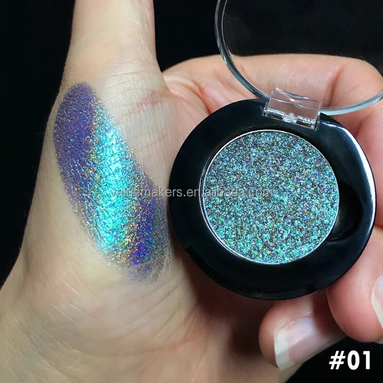 Vegan color glitter eyeshadow 