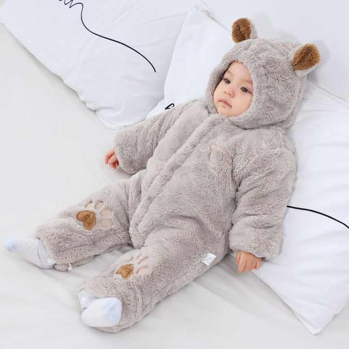 Newborn long sleeve romper 