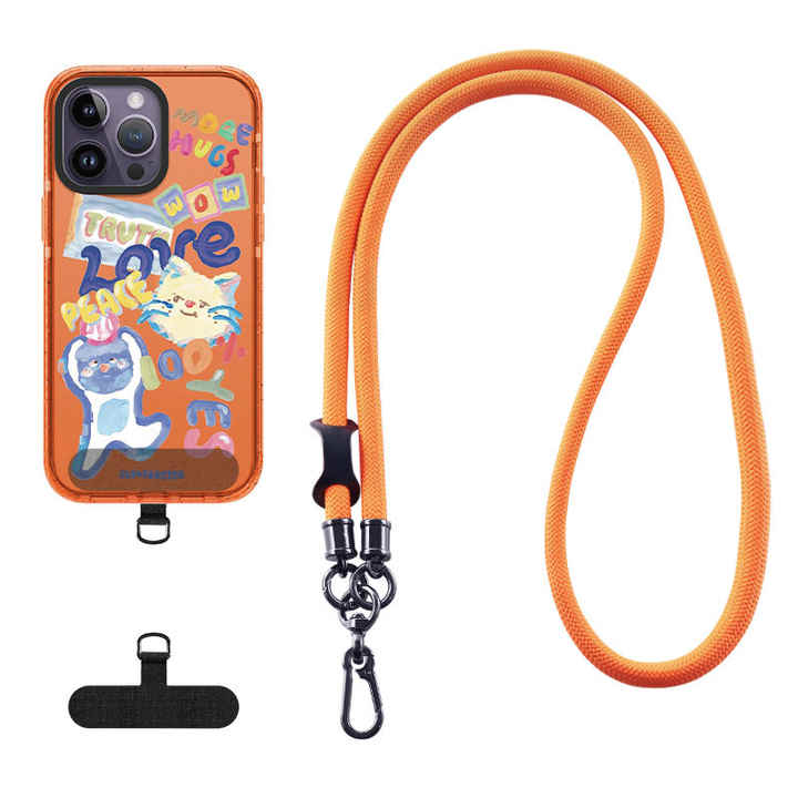 Versatile Fashionable Long Adjustable Cell Phone Lanyard 