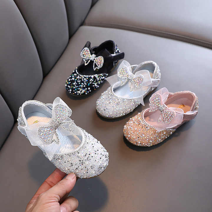 Summer New Girls Princess Leather Shoes 