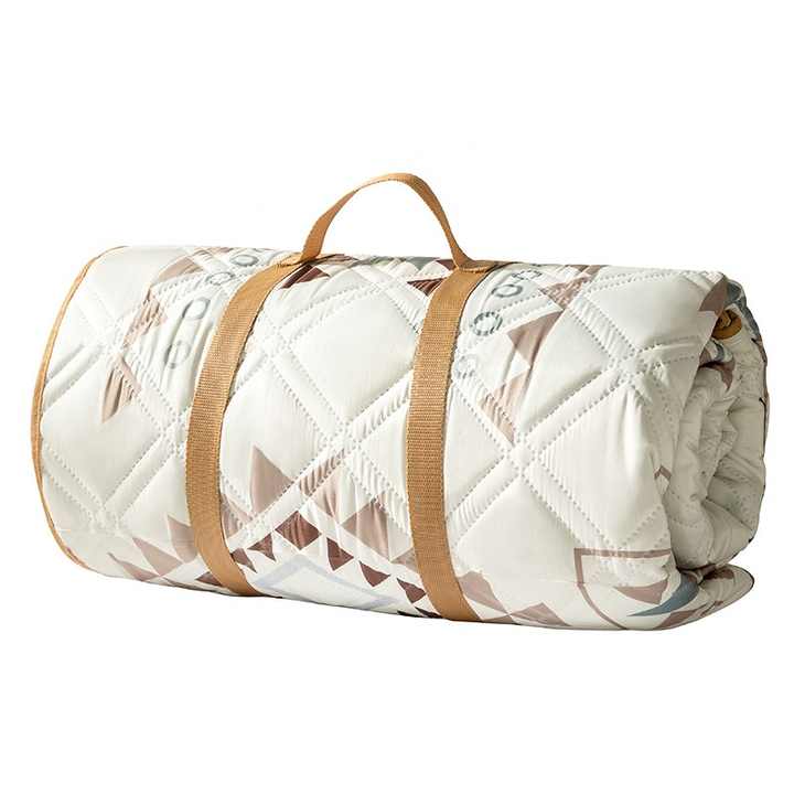 Portable Foldable Waterproof Tent Mat Thickened Aluminum Mold Beach Tent Mat 