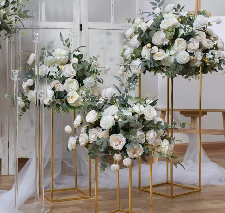 -قطع مركزية زهور صناعيه