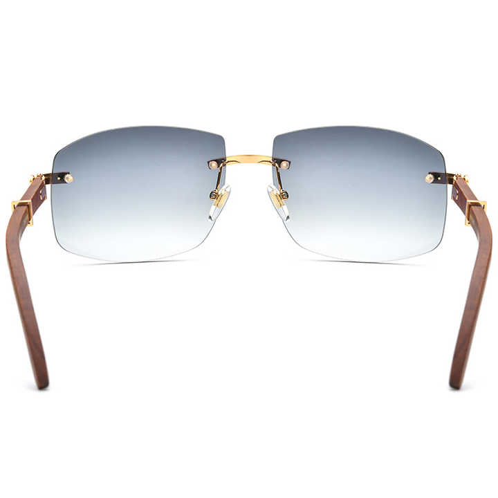 Rimless Square Sunglasses