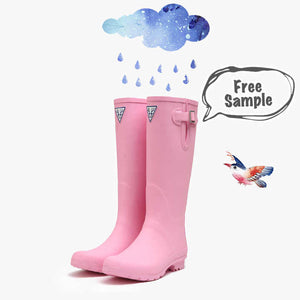 Soft rubber waterproof shoe 