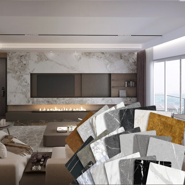 Anti-static Flexible Wall Panel for Bathroom Walls 
