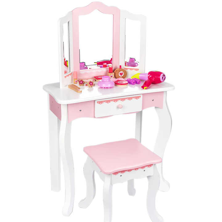 Table Jewelry Box Gifts Wooden Toys 