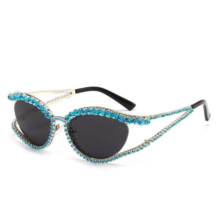 Women Eyeglass Guangzhou Sunglasses Korea - Rhinestone Women's Sunglasses 