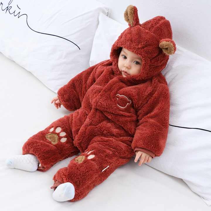 Newborn long sleeve romper 