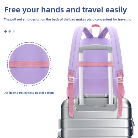 حقيبة مدرسية خفيفة الوزن للمراهقات للبيع . Wholesale lightweight school bag for teenage girls,