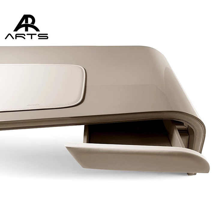 مكتب إيطالي حديث من الخشب الصلب ,Modern Italian solid wood desk