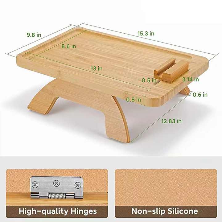 Solid Bamboo Sofa Arm 