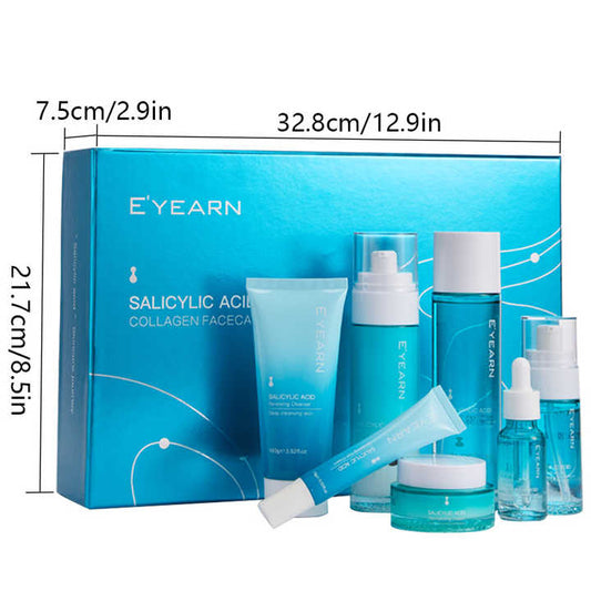 Private Label Salicylic Acid Collagen Skin Care Set 