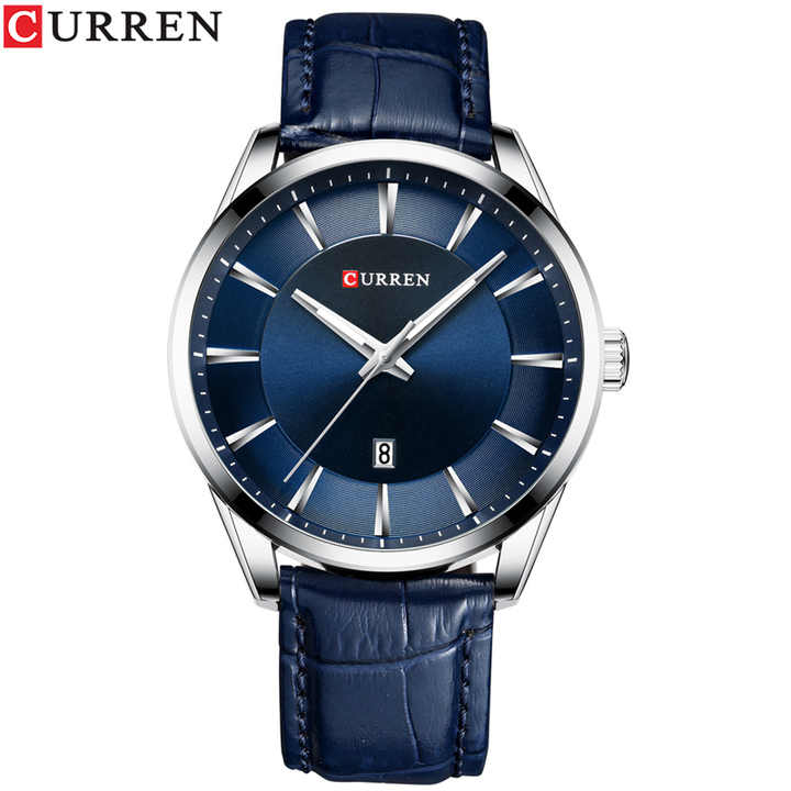 CURREN 8365 Black Gold Fashion Casual Quartz Watch. 