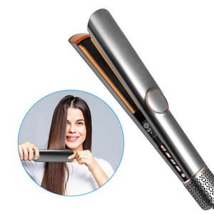 Iron Wet to Dry Air Hair Straightener- Professional Titanium Hair Straightener, 