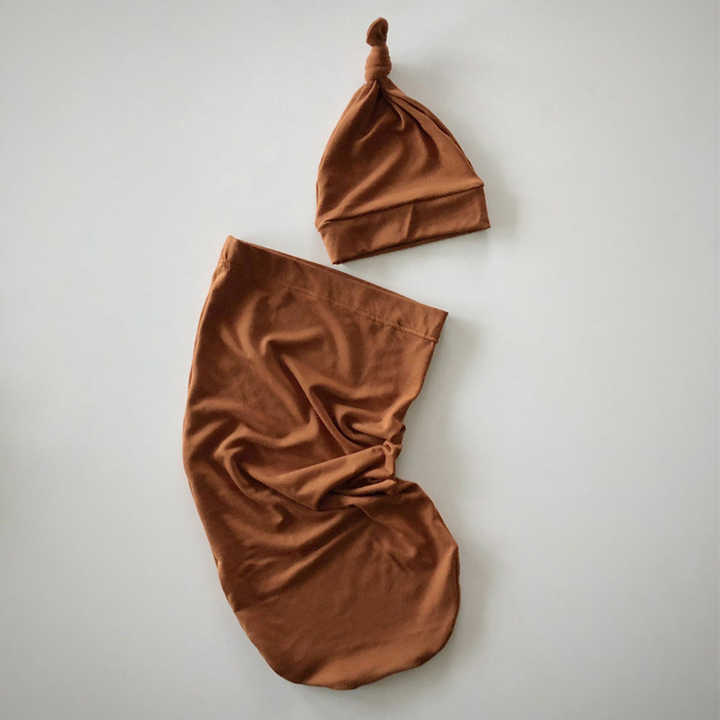 Newborns Photo Prop and Photography - Stretchy Bamboo Sleeping Bag for Babies 