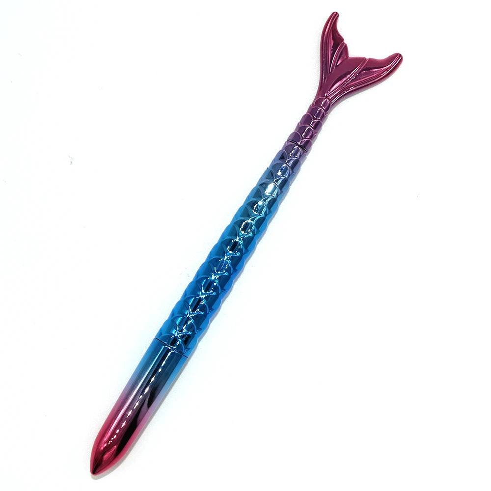 قلم حبر جل ملون لامع