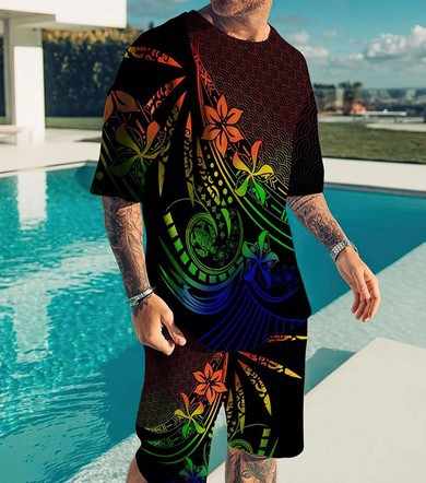 تيشيرت رجالي شورت صيفي