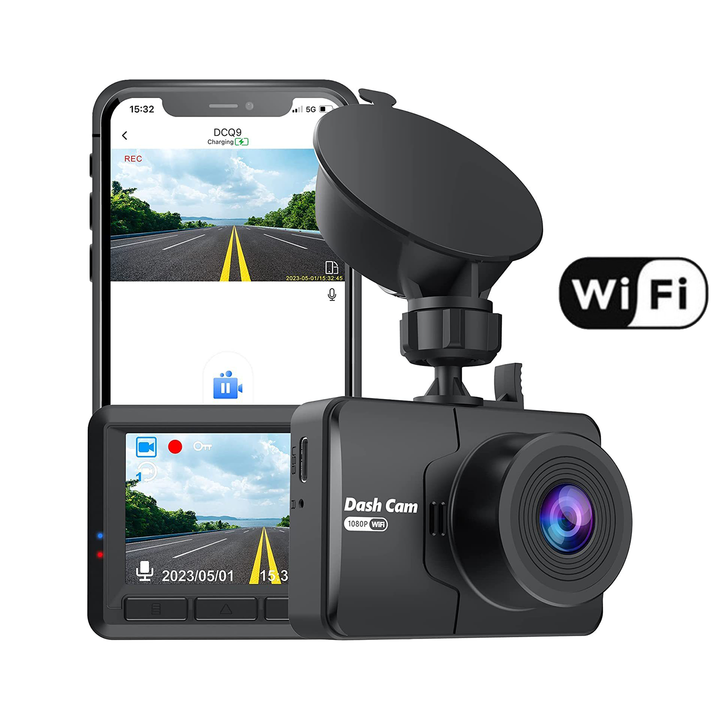 Dash camera. 