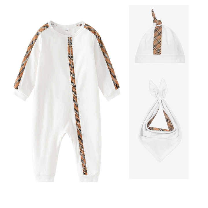 بدلة من قطعة واحدة للأطفال حديثي الولادة . Newborn Baby One-Piece Bodysuit Cute Baby