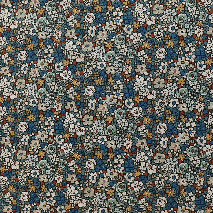 Floral Tana Lawn Cotton Fabric for Dress - قبول التصاميم المخصصة الطباعة الرقمية