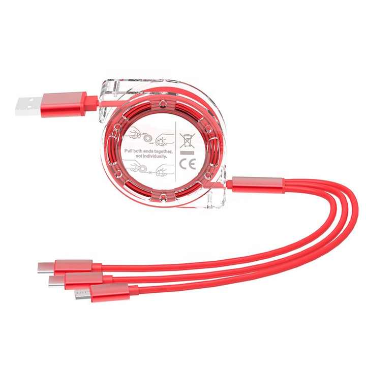 3 in 1 multi charging cable 