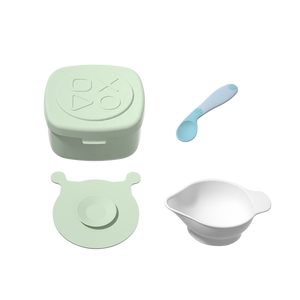 وعاء قاعدة الملاعق 2 قطعة الرضع وجبة خفيفة الغذاء تخزين غطاء BPA الحرة تخصيص ايكو ص وعاء لتغذية الطفل مجموعة2pcs Infant Snack Food Storage Spoon Base Bowl Lid BPA Free Custom Eco-Friendly Baby Feeding Bowl Set