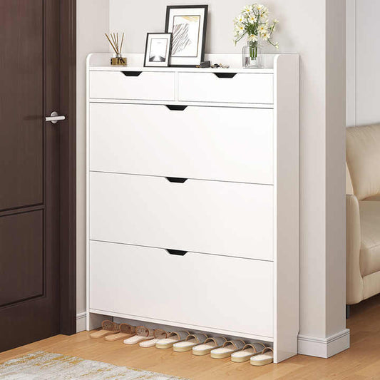 Flip-up Shoe Rack, Ultra-thin Home Over-the-Door Cabinet, Small Storage Rack for Home Shoe Racks 