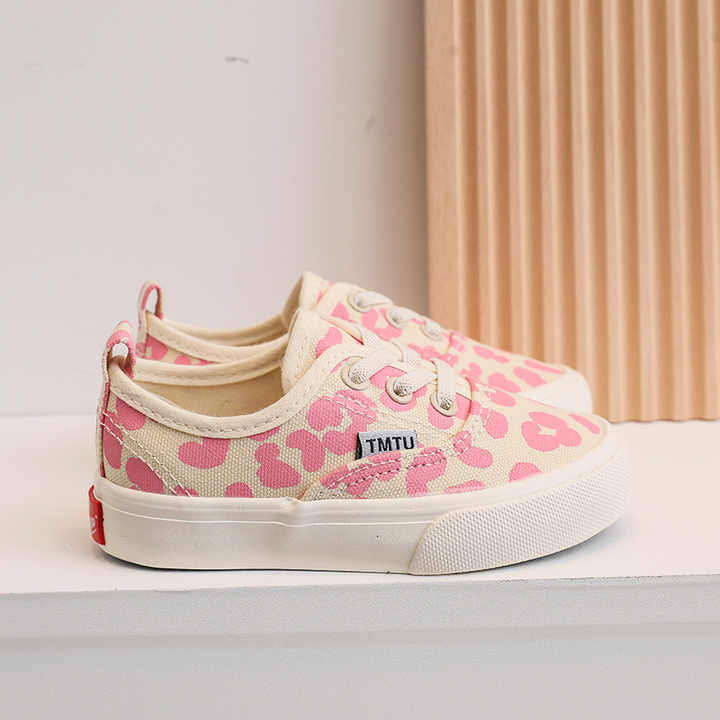 Fashionable Polka Dot Printed Casual Shoes