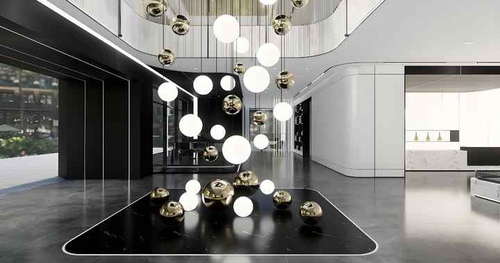 كرة تزيين الثريا السقفية - Chandelier Decoration Ball