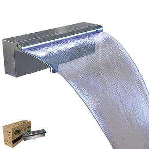 ستارة مياه المسبح المتدفقة المزخرفة لبركة  Decorative Flowing Pool Water Curtain of Artificial Landscape