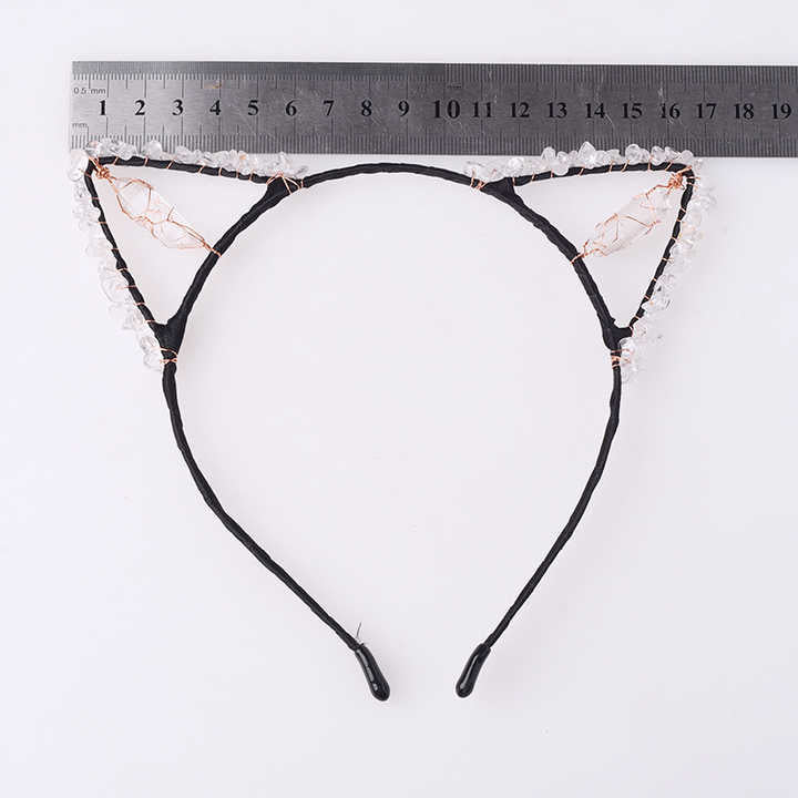 Hot Selling Natural Crystal Chips-عصابة رأس على شكل