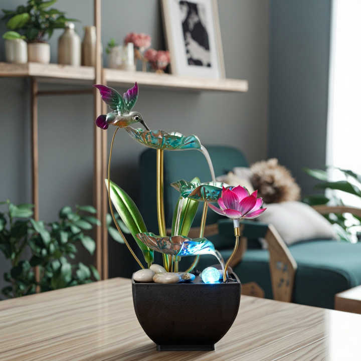 . أضواء ميزة مياه سطح ديكور