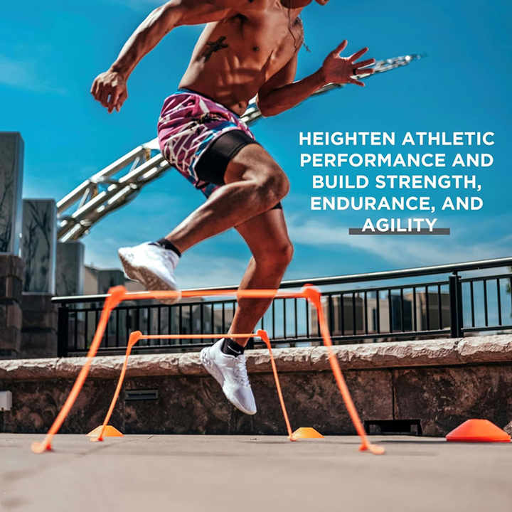 Agility hurdles training equipment 