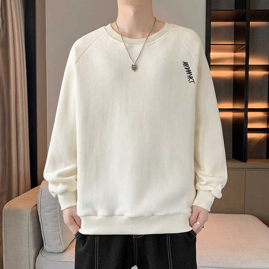 Men's Oversized Pullover -سويت شيرت