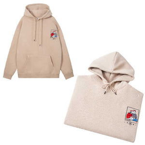 Custom Embroidered Roman Numeral Hoodie with Drop Shipping as a Gift for Couples 